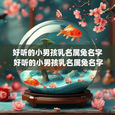 好听的小男孩乳名属兔名字 好听的小男孩乳名属兔名字大全 好听的小男孩乳名属兔名字 好听的小男孩乳名属兔名字大全