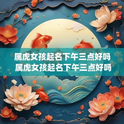 属虎女孩起名下午三点好吗 属虎女孩起名下午三点好吗好不好