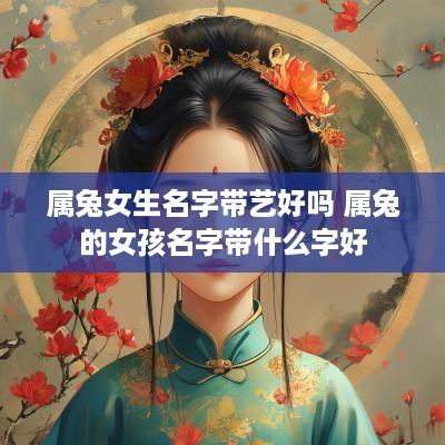 属兔女生名字带艺好吗 属兔的女孩名字带什么字好