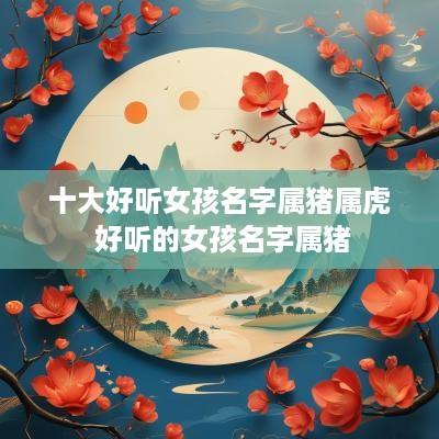十大好听女孩名字属猪属虎 好听的女孩名字属猪