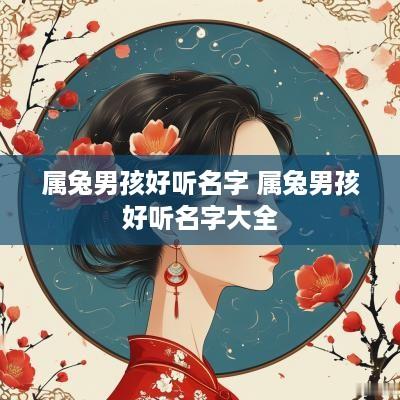 属兔男孩好听名字 属兔男孩好听名字大全