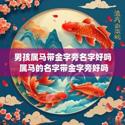 男孩属马带金字旁名字好吗 属马的名字带金字旁好吗