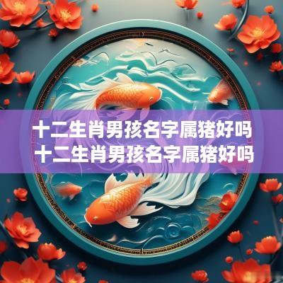 十二生肖男孩名字属猪好吗 十二生肖男孩名字属猪好吗怎么取