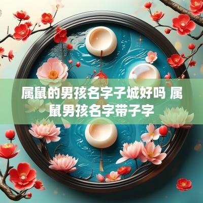 属鼠的男孩名字子城好吗 属鼠男孩名字带子字
