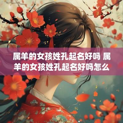 属羊的女孩姓孔起名好吗 属羊的女孩姓孔起名好吗怎么取
