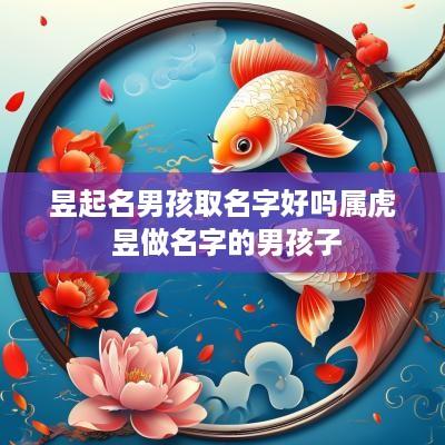 昱起名男孩取名字好吗属虎 昱做名字的男孩子