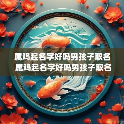 属鸡起名字好吗男孩子取名 属鸡起名字好吗男孩子取名大全