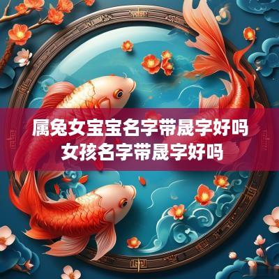 属兔女宝宝名字带晟字好吗 女孩名字带晟字好吗