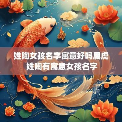 姓陶女孩名字寓意好吗属虎 姓陶有寓意女孩名字