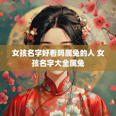 女孩名字好看吗属兔的人 女孩名字大全属兔