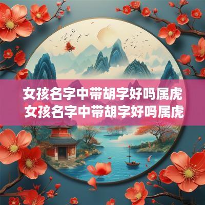 女孩名字中带胡字好吗属虎 女孩名字中带胡字好吗属虎