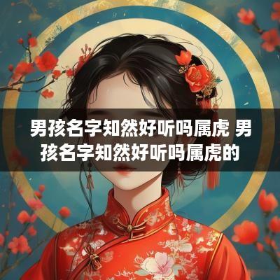 男孩名字知然好听吗属虎 男孩名字知然好听吗属虎的