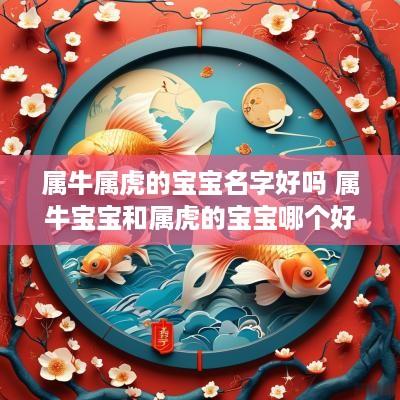 属牛属虎的宝宝名字好吗 属牛宝宝和属虎的宝宝哪个好