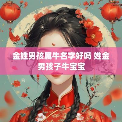 金姓男孩属牛名字好吗 姓金男孩子牛宝宝