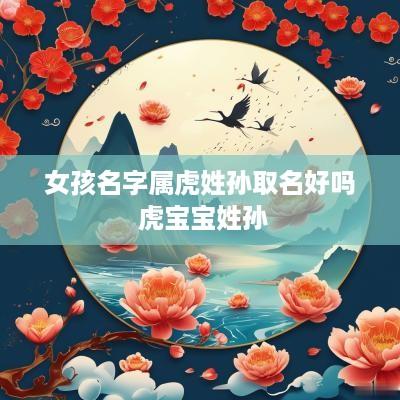 女孩名字属虎姓孙取名好吗 虎宝宝姓孙