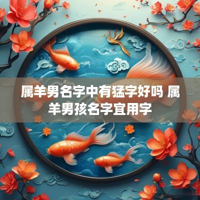 属羊男名字中有猛字好吗 属羊男孩名字宜用字