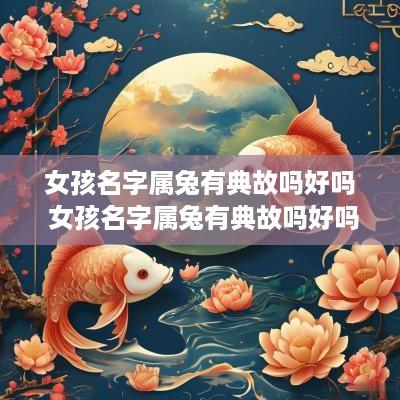 女孩名字属兔有典故吗好吗 女孩名字属兔有典故吗好吗怎么取名