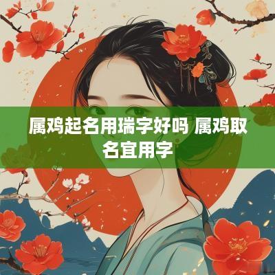 属鸡起名用瑞字好吗 属鸡取名宜用字