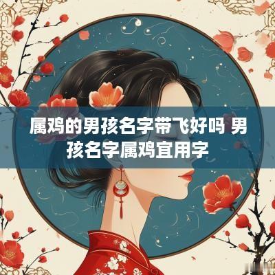 属鸡的男孩名字带飞好吗 男孩名字属鸡宜用字