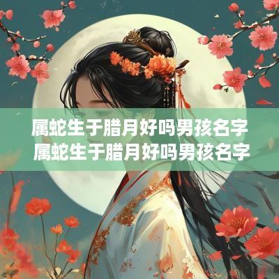 属蛇生于腊月好吗男孩名字 属蛇生于腊月好吗男孩名字叫什么