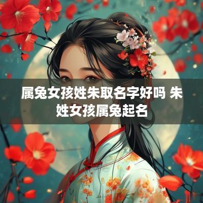 属兔女孩姓朱取名字好吗 朱姓女孩属兔起名