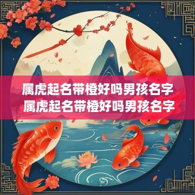属虎起名带橙好吗男孩名字 属虎起名带橙好吗男孩名字怎么取