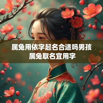 属兔用依字起名合适吗男孩 属兔取名宜用字
