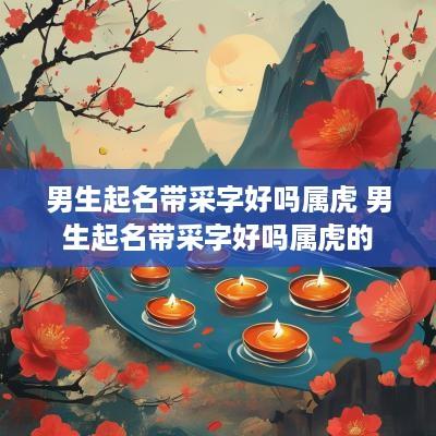 男生起名带采字好吗属虎 男生起名带采字好吗属虎的