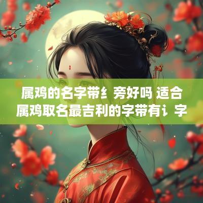 属鸡的名字带纟旁好吗 适合属鸡取名最吉利的字带有讠字或带立字好吗