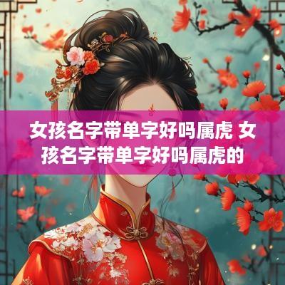 女孩名字带单字好吗属虎 女孩名字带单字好吗属虎的