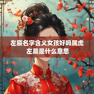 左辰名字含义女孩好吗属虎 左晨是什么意思
