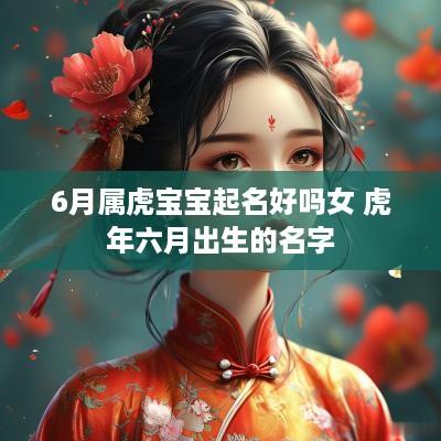 6月属虎宝宝起名好吗女 蛇年六月出生的名字
