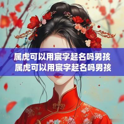 属虎可以用宸字起名吗男孩 属虎可以用宸字起名吗男孩子
