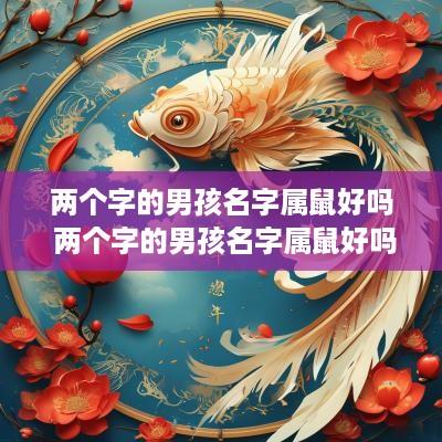 两个字的男孩名字属鼠好吗 两个字的男孩名字属鼠好吗怎么取