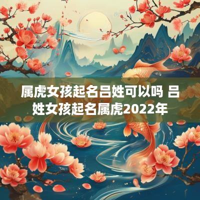 属虎女孩起名吕姓可以吗 吕姓女孩起名属虎2025年
