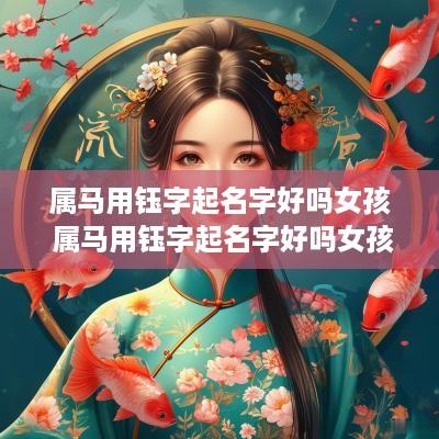 属马用钰字起名字好吗女孩 属马用钰字起名字好吗女孩子