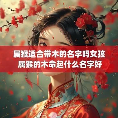 属猴适合带木的名字吗女孩 属猴的木命起什么名字好