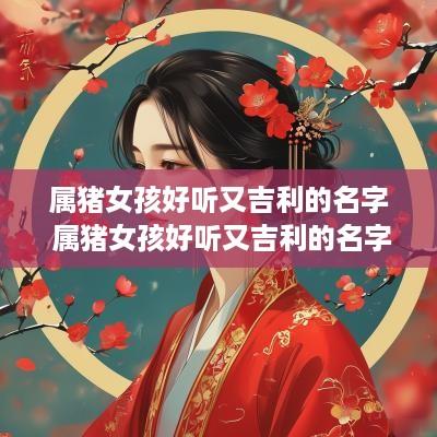 属猪女孩好听又吉利的名字 属猪女孩好听又吉利的名字大全