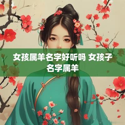女孩属羊名字好听吗 女孩子名字属羊