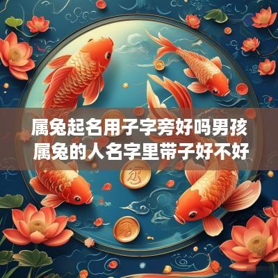属兔起名用子字旁好吗男孩 属兔的人名字里带子好不好