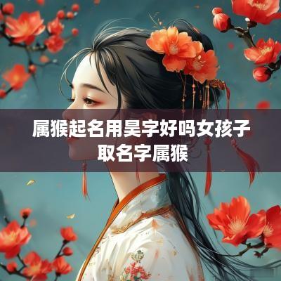 属猴起名用昊字好吗女孩子 取名字属猴