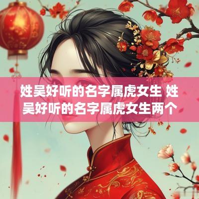 姓吴好听的名字属虎女生 姓吴好听的名字属虎女生两个字