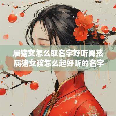 属猪女怎么取名字好听男孩 属猪女孩怎么起好听的名字