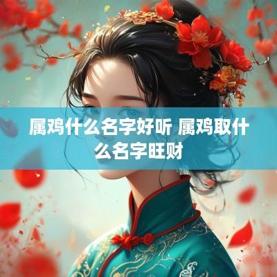 属鸡什么名字好听 属鸡取什么名字旺财