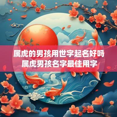 属虎的男孩用世字起名好吗 属虎男孩名字最佳用字
