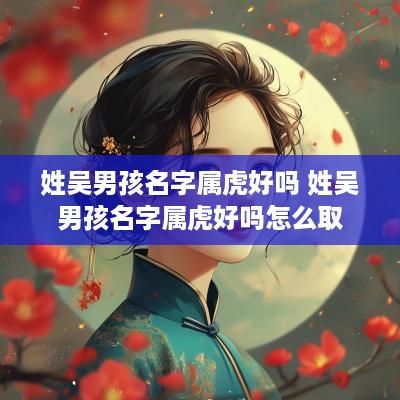 姓吴男孩名字属虎好吗 姓吴男孩名字属虎好吗怎么取