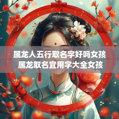 属龙人五行取名字好吗女孩 属龙取名宜用字大全女孩