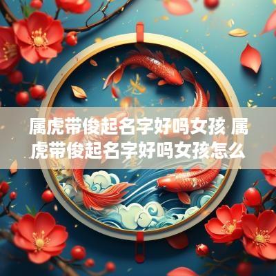 属虎带俊起名字好吗女孩 属虎带俊起名字好吗女孩怎么取