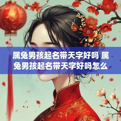 属兔男孩起名带天字好吗 属兔男孩起名带天字好吗怎么样