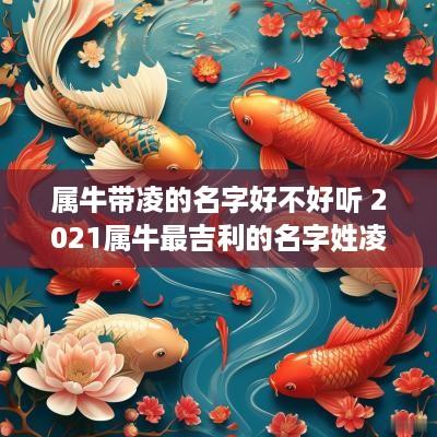 属牛带凌的名字好不好听 2025属牛最吉利的名字姓凌